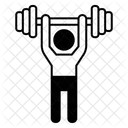 Homme Fort Muscle Force Icône