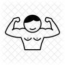 Homme Fort Icône