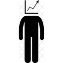 Homme productif  Icône