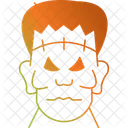 Zombie Male Effrayant Halloween Icon