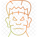 Zombie Male Effrayant Halloween Icon