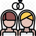 Homosexual Marriage  Icon