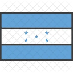 Honduras Flag Icône