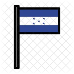 Honduras Flag Icono