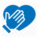 Honesty Hand Heart Icon