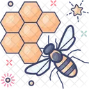 Honey Bee Insect Icon