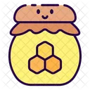 Honey Jar Bee Icon