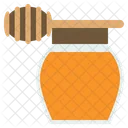 Honey Jar Stick Icon