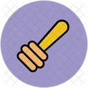 Honey Dipper Stick Icon