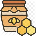 Honey Bee Jar Icon
