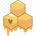Honey Honeycomb Sweet Icon
