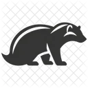 Honey Badger Fearless Carnivore Icon