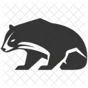 Honey Badger Fearless Carnivore Icon