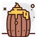 Honey Barrel Barrel Honey Icon