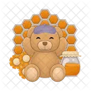 Bear Honey Bear Animal Icon