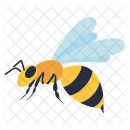 Free Honey Bee Icon Of Flat Style Available In Svg Png Eps Ai Icon Fonts