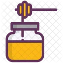 Honey Bee Jar Icon