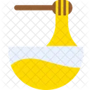 Honey Bowl Honey Dipper Honey Icon