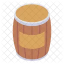 Cask Wooden Drum Wooden Barrel Icon