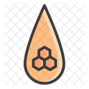 Honey Drops Honeycomb Honey Melting Icon