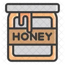 Honey Honey Jar Honey Bee Icon