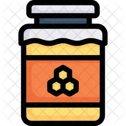 Honey in jar  Icon