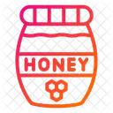Honey Jar Food And Restaurant Organic Icon