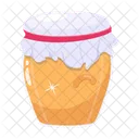 Sweet Preserved Food Honey Jar Icon