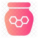 Honey Jar Honey Breakfast Icon