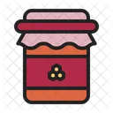 Honey Jar Jam Autumn Icon