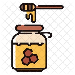 蜂蜜の瓶  アイコン