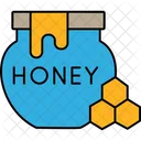 Honey Jar Honey Bee Icon