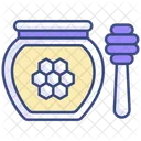 Honey Jar Honey Bee Icon