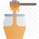 Honey Jar Honey Bee Icon