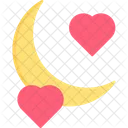 Honey Moon Heart Honey Icon