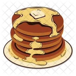 Honey Pancake  Icon