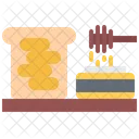 Honey Toast Toast Jar Icon