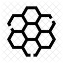Honeycomb Bees Pattern Icon