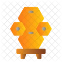 Honey Bee Beehive Icon