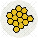 Honeycomb Hive Beeswax Icon