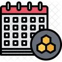 Honeycomb Calendar  Icon