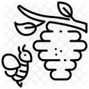 Honeycomb Honey Sweet Icon