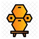 Honey Bee Beehive Icon