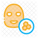 Cosmetic Facial Honeycomb Icon