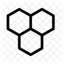 Bee Honey Honeycomb Icon