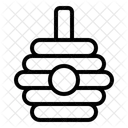 Honeycomb Honey Bee Icon