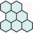 Honeycomb Bee Food Icon