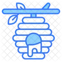 Honeycomb Beehive Bees Icon