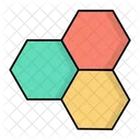 Honeycomb Hive Shape Icon