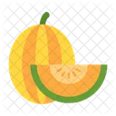 Honeydew Melon Fruit Healthy Food Icon